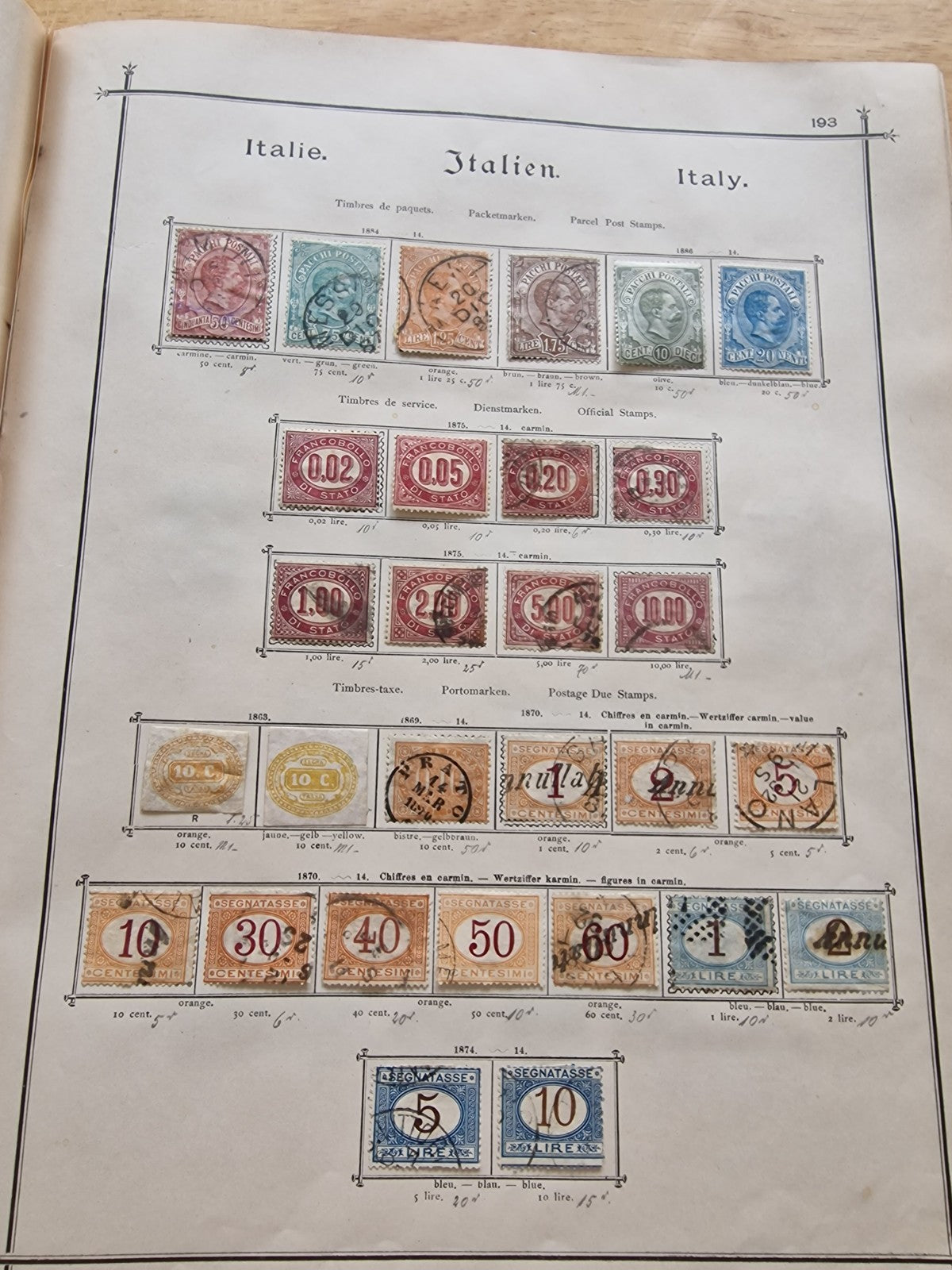 Valuable Stamp Collection in Ornate Old Schwaneberger Album Huge Cat Value