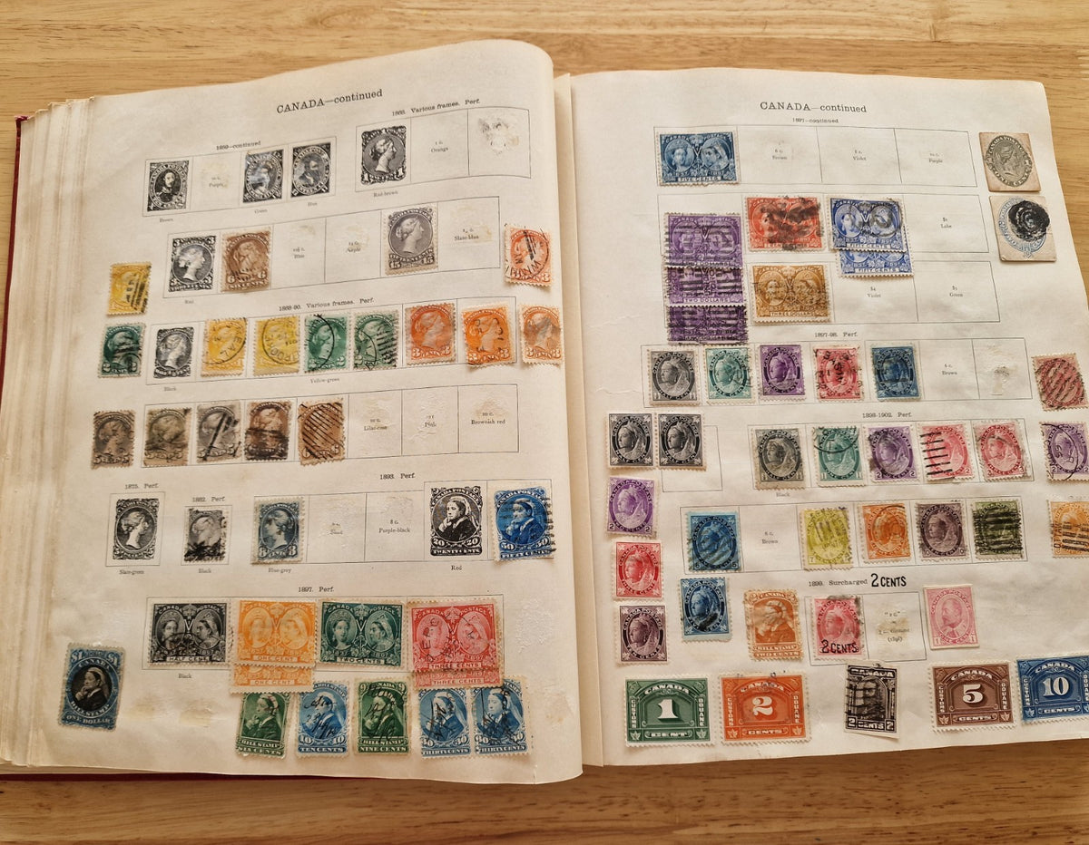 Valuable British Commonwealth Stamp Collection in New Ideal Album Massive CV