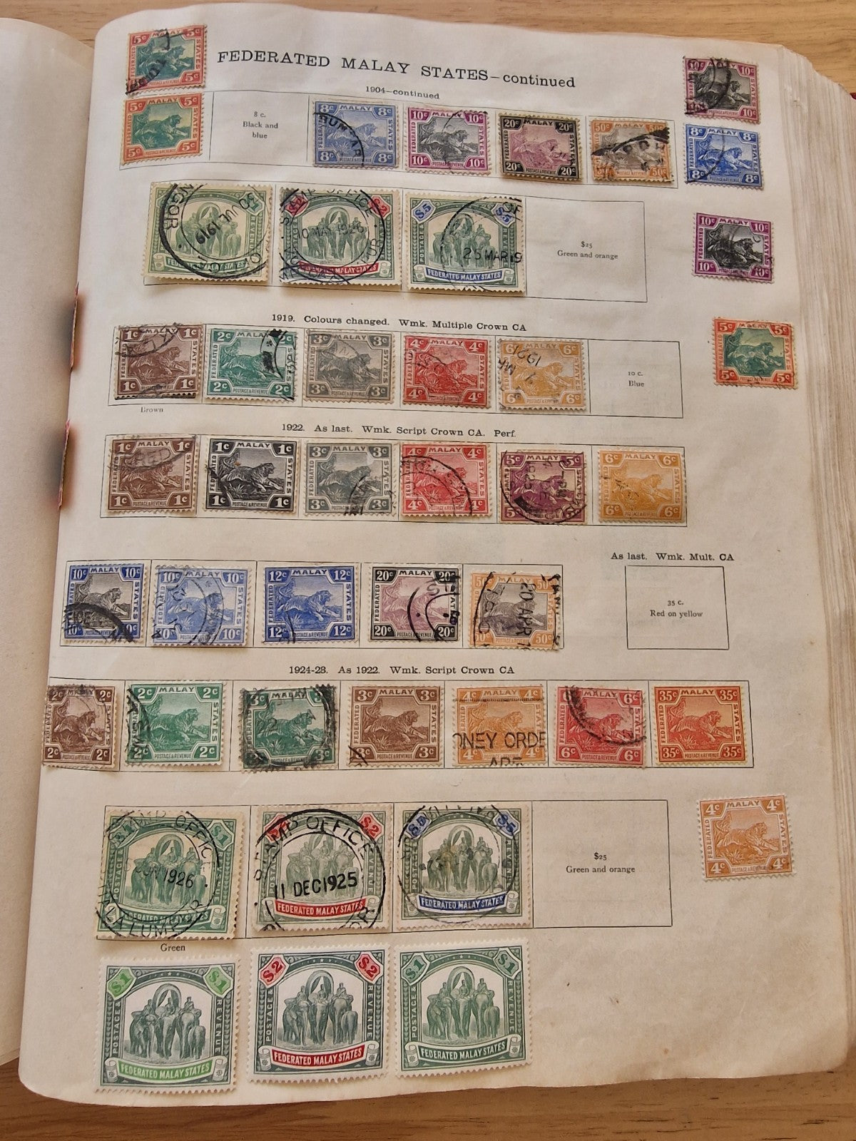 Commonwealth Stamp Collection in Well Filled New Ideal Album Huge Cat Value