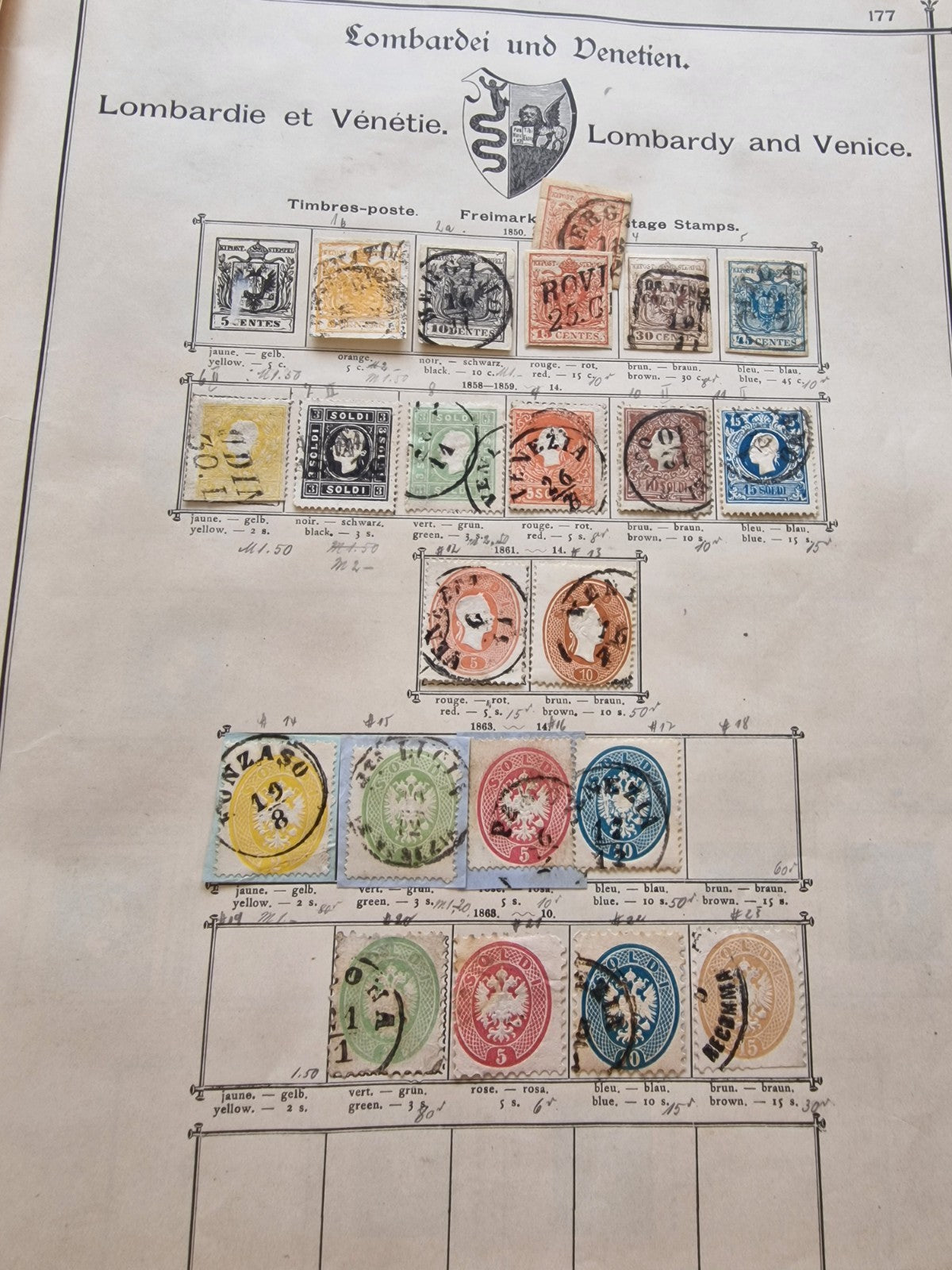 Valuable Stamp Collection in Ornate Old Schwaneberger Album Huge Cat Value