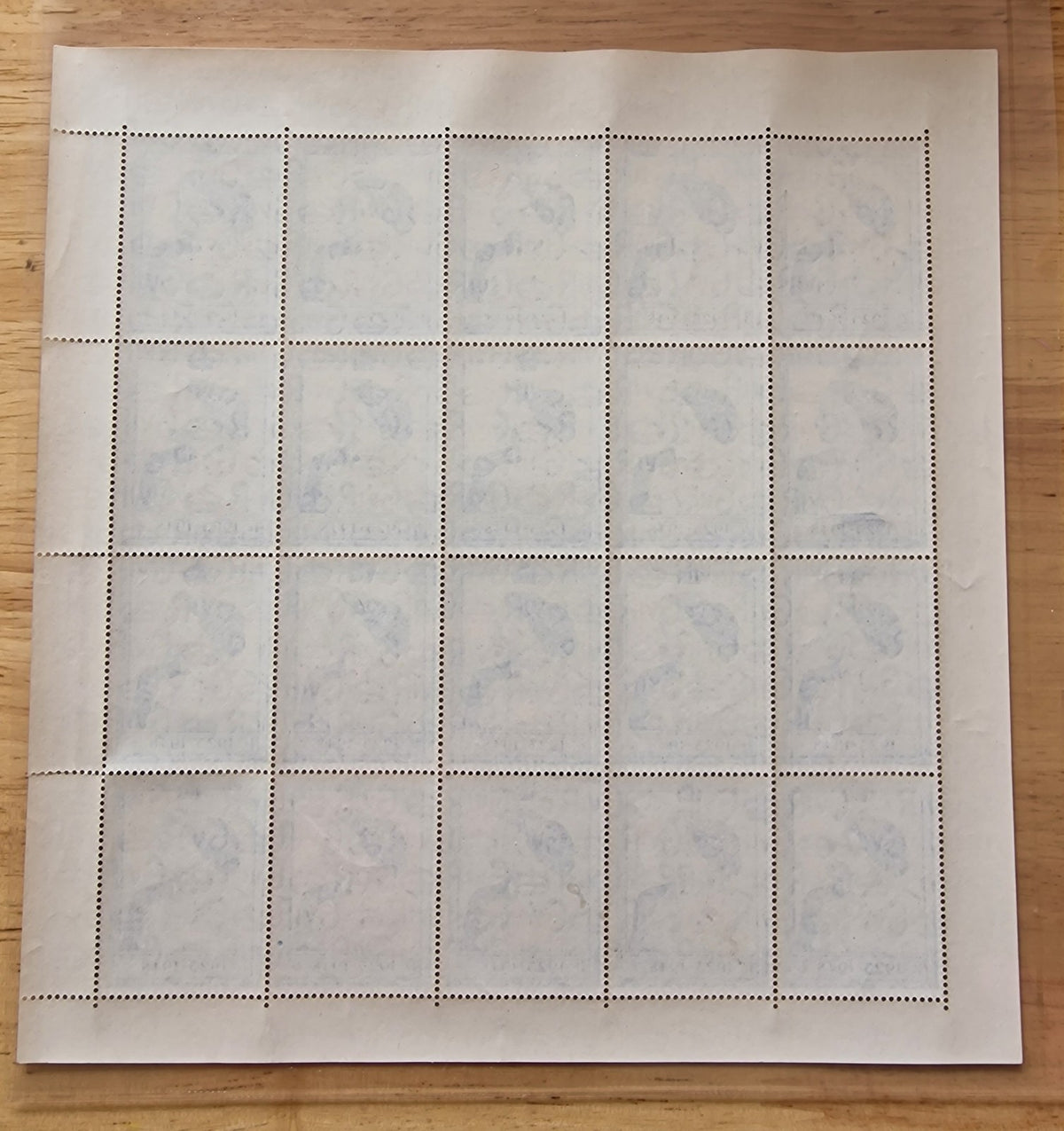 GB 1948 Silver Wedding SG494 £1 Complete Sheet Pane of 20 MNH
