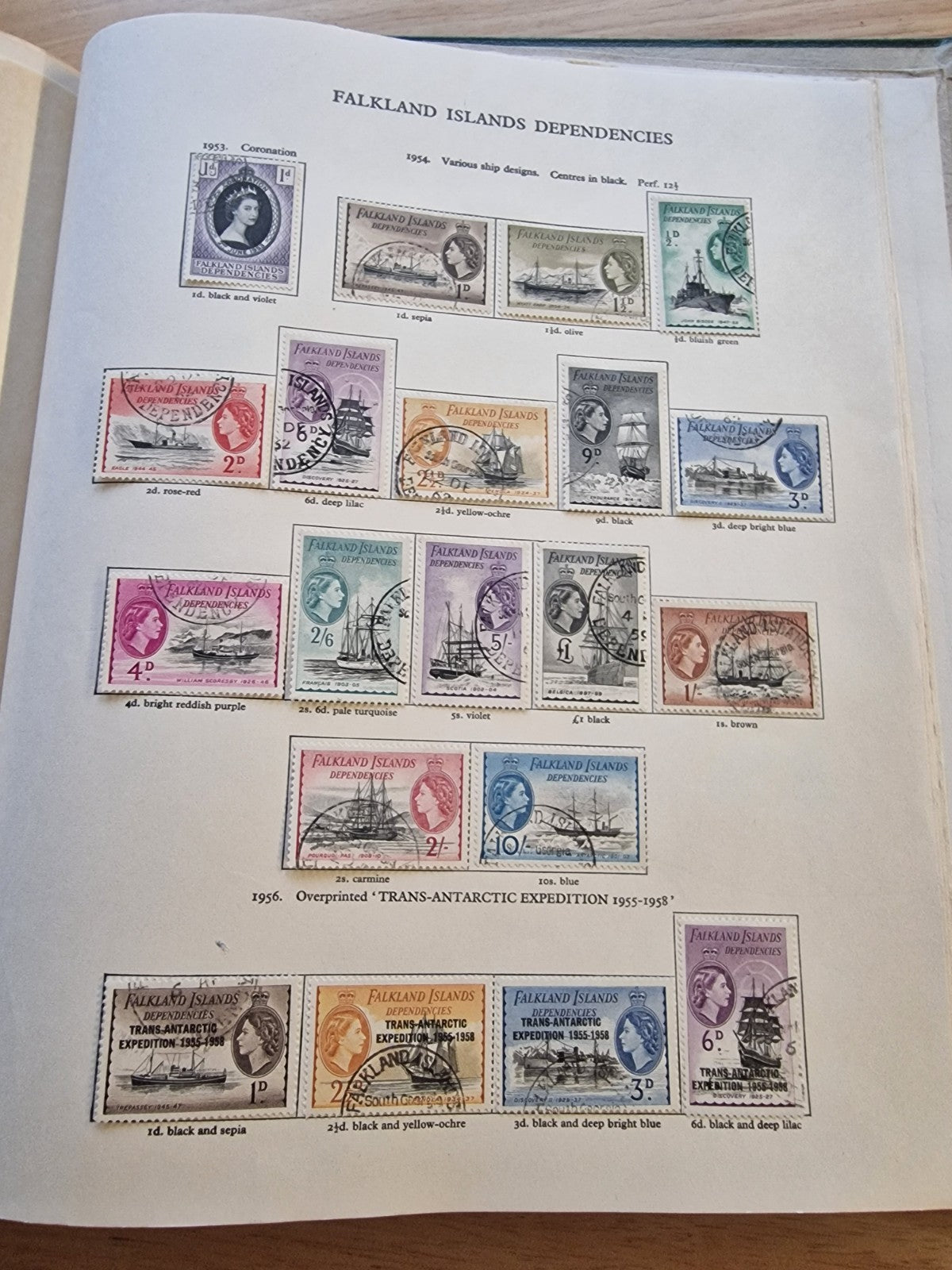 Superb QEII Used Collection in 4 New Age Albums Cat £18,500++