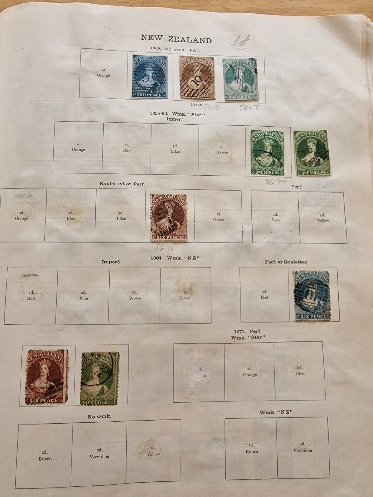 Valuable British Commonwealth Stamp Collection in New Ideal Album Massive CV