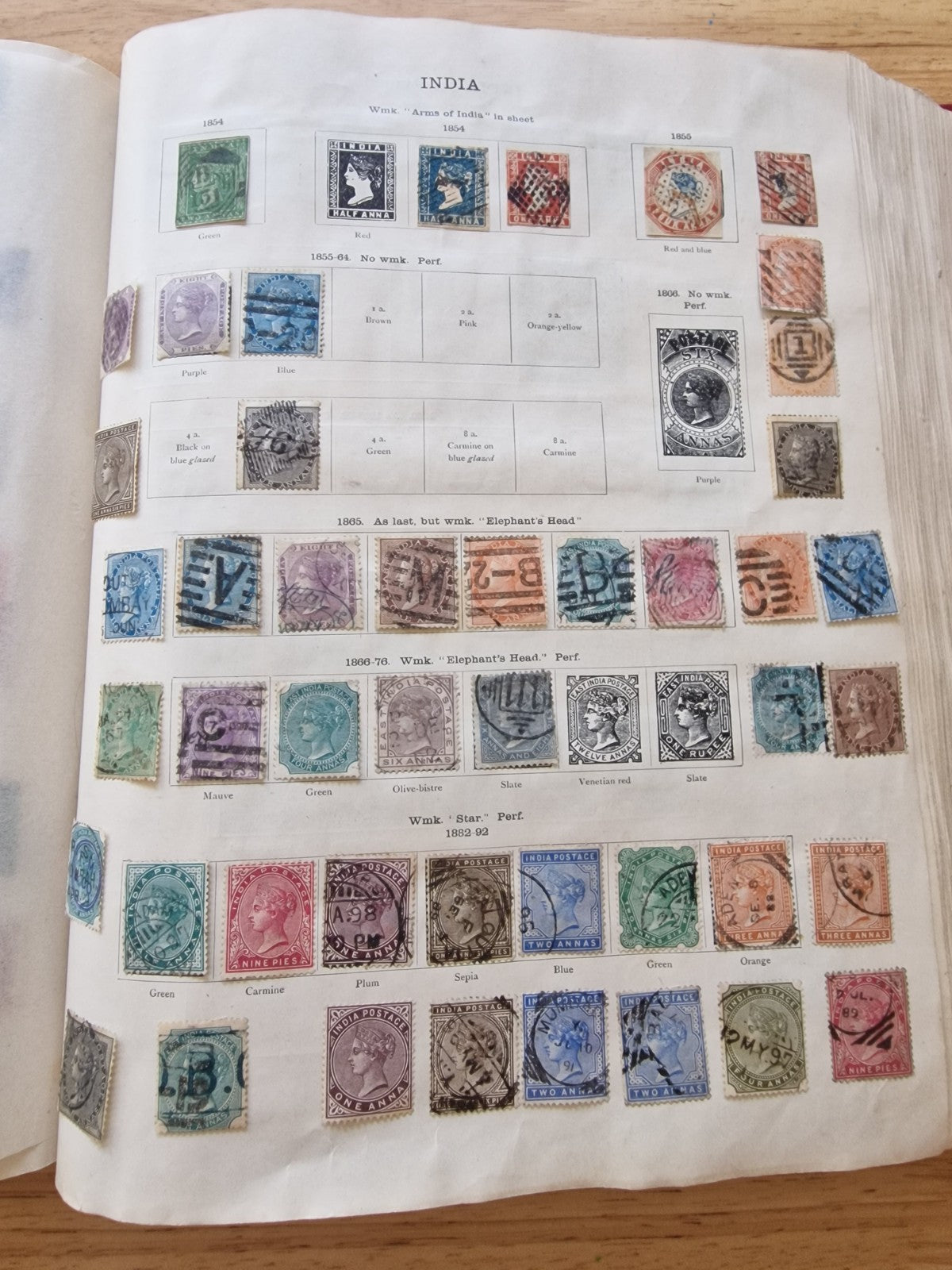 Commonwealth Stamp Collection in Well Filled New Ideal Album Huge Cat Value