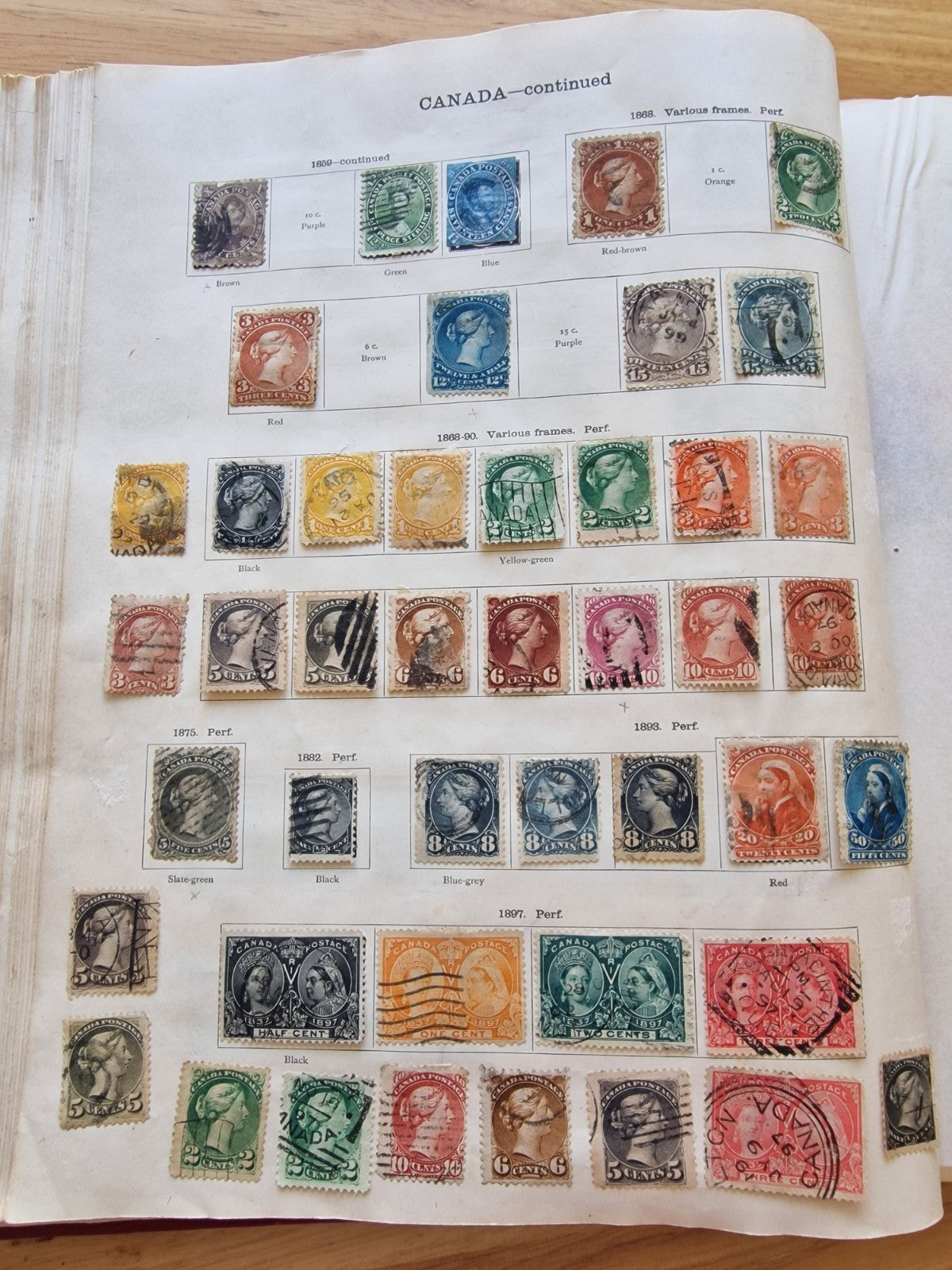 Commonwealth Stamp Collection in Well Filled New Ideal Album Huge Cat Value