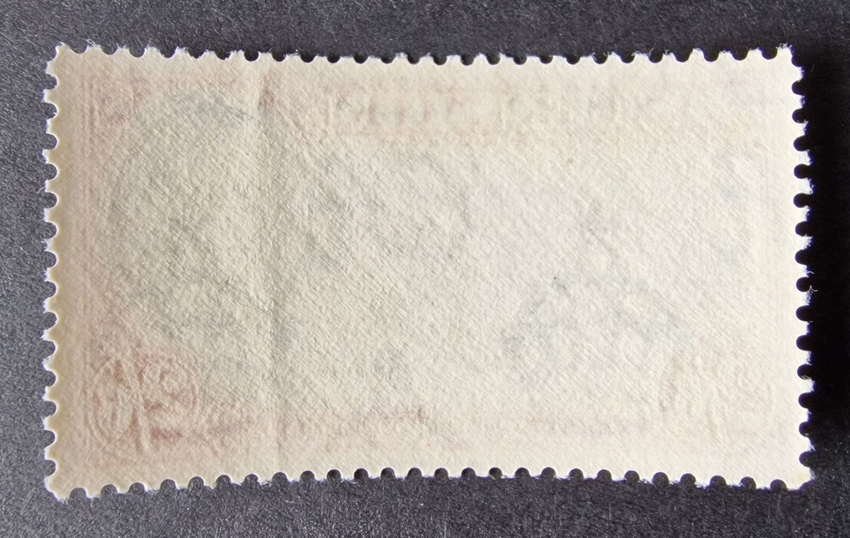 Ascension 1938-55 SG45ca 2s6d Black & Deep Carmine P13 DAVIT FLAW Mint CV £1,400