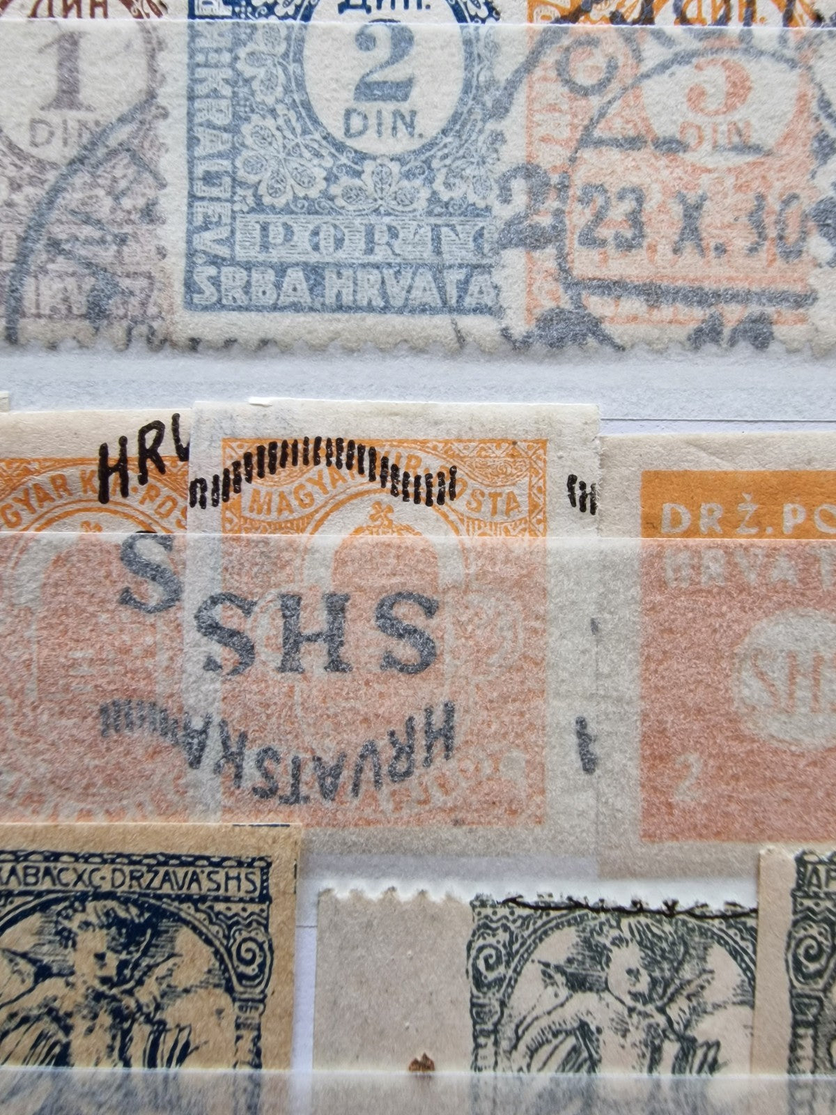 Yugoslavia Early Stamp Selection on Stock Page