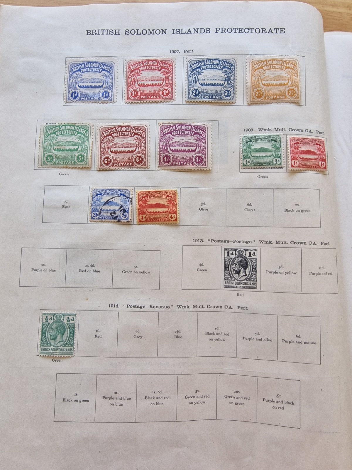 Commonwealth Stamp Collection in Well Filled New Ideal Album Huge Cat Value