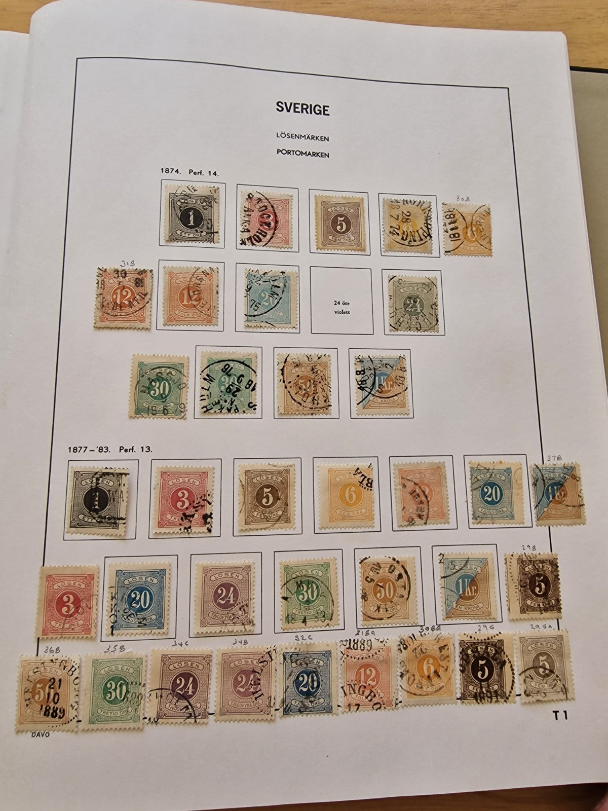 Sweden Superb Used Collection to 1969 in Davo Album Very High Cat Value