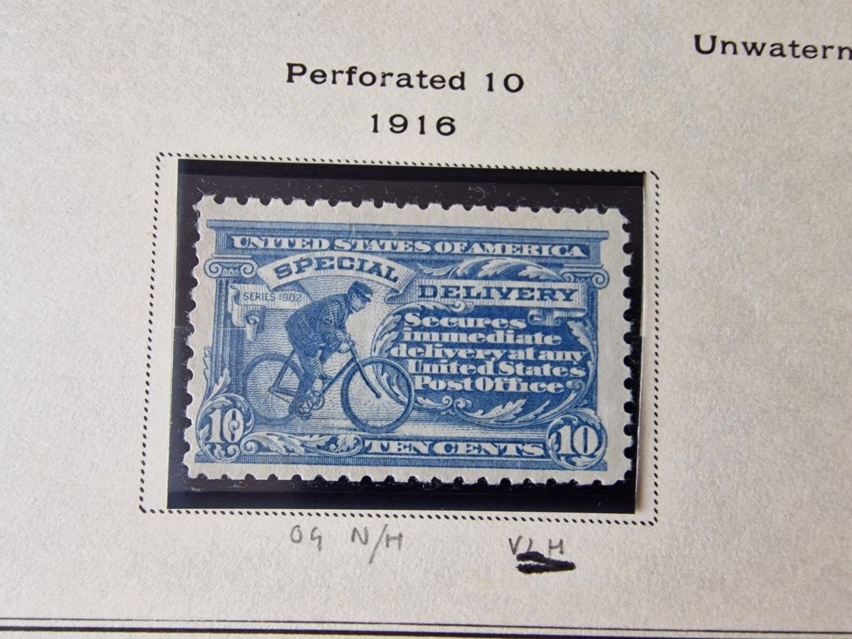 USA 'Special Delivery' Accumulation on 2 Pages Complete (Less 1 Stamp) Cat £530+