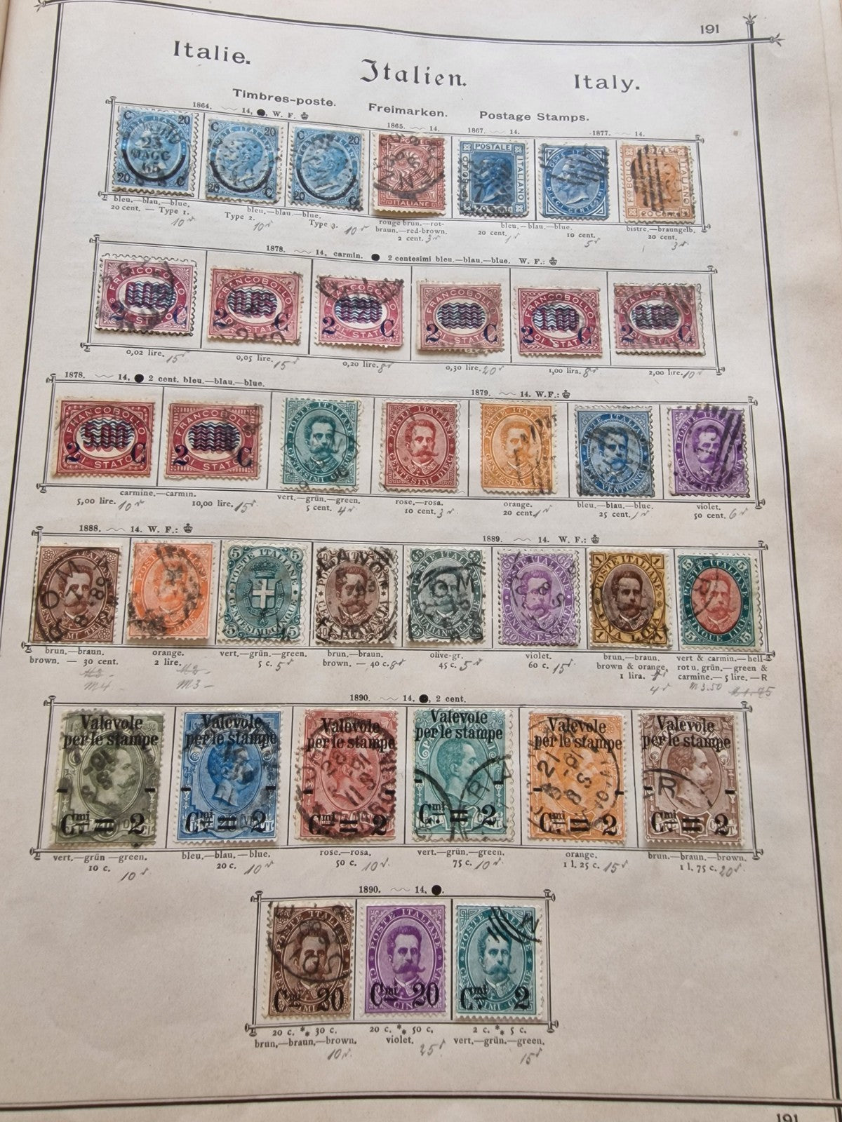 Valuable Stamp Collection in Ornate Old Schwaneberger Album Huge Cat Value